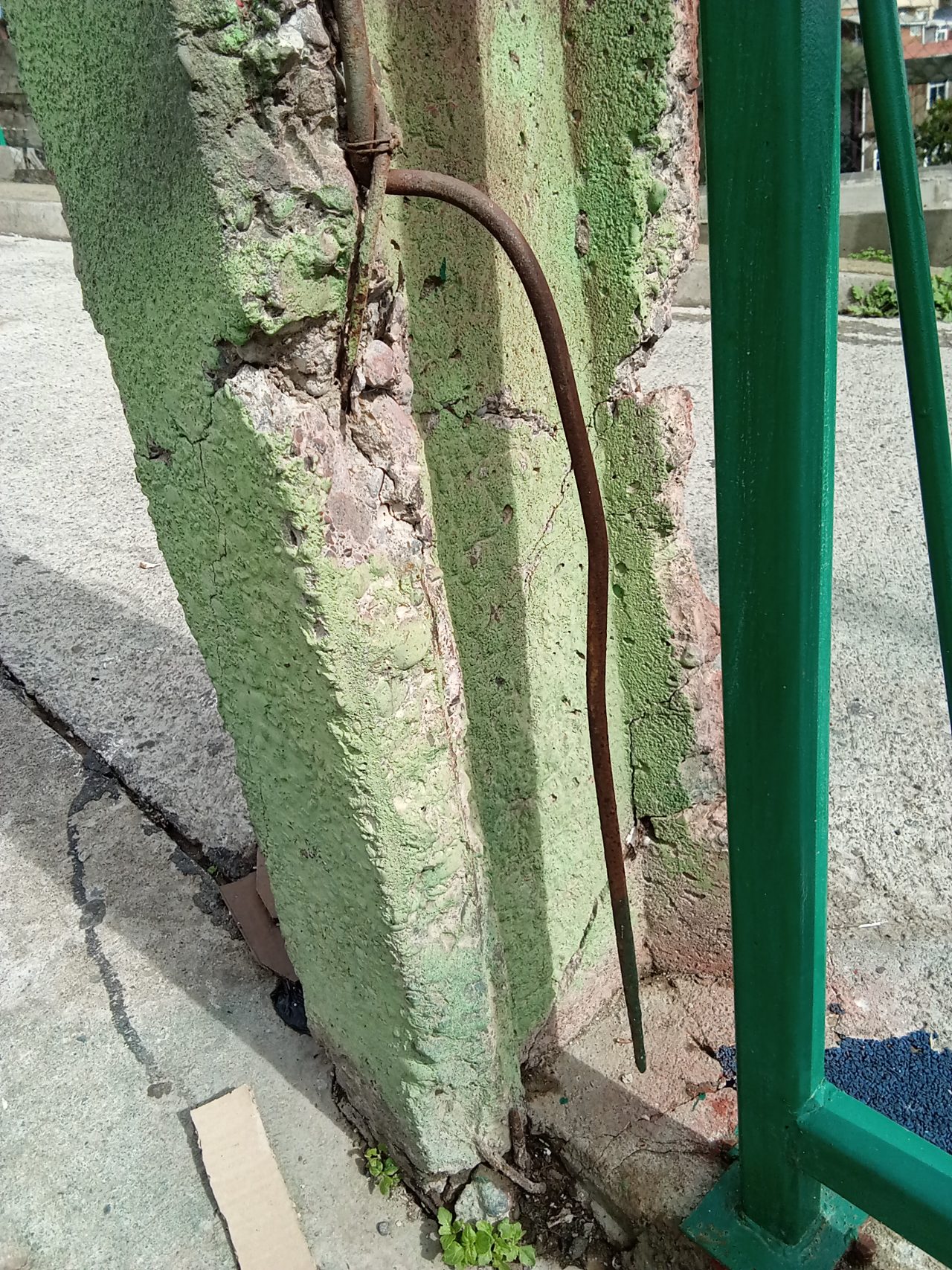 Postes del tendido eléctrico