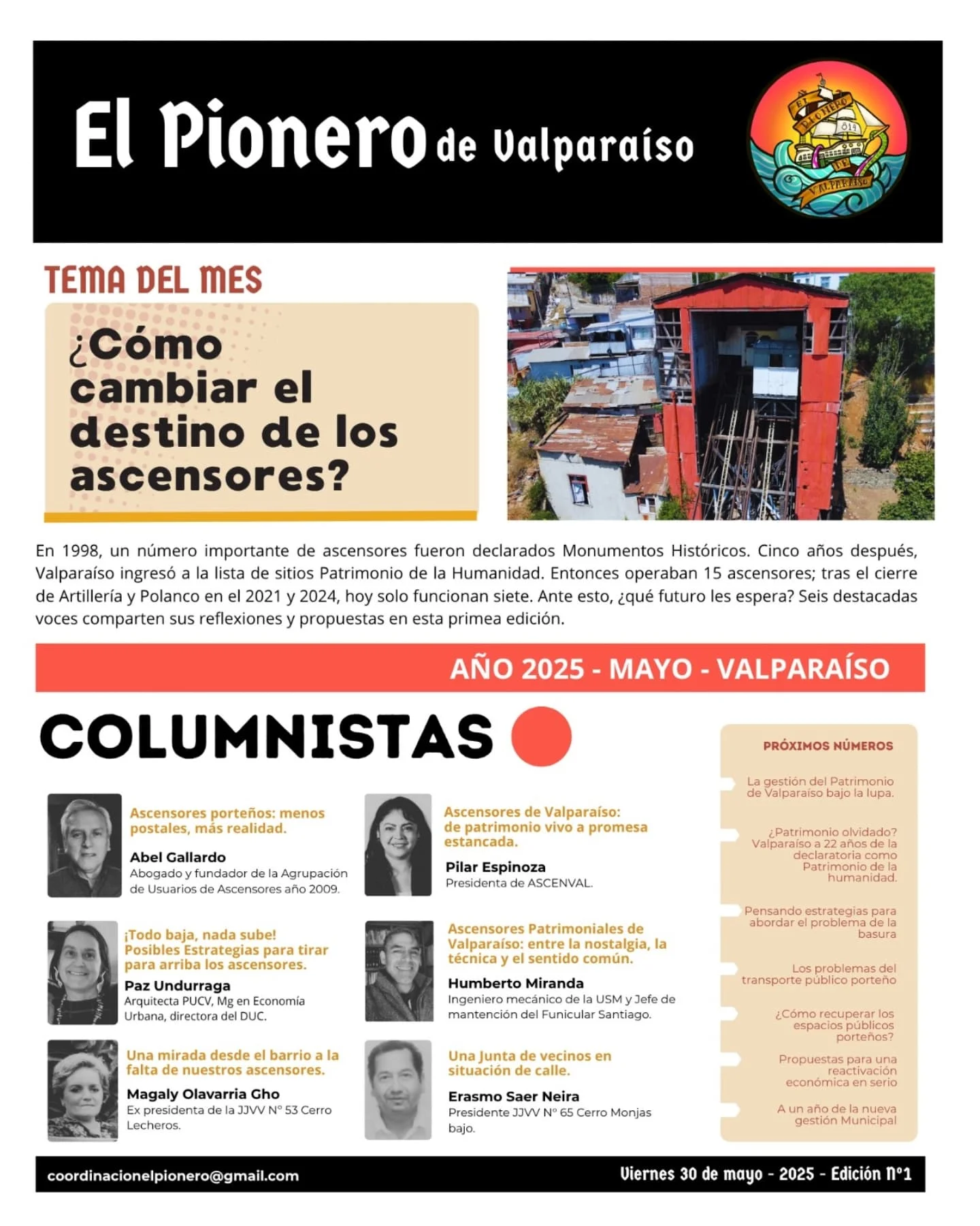 Portada ¿Cómo cambiar el destino de los ascensores?