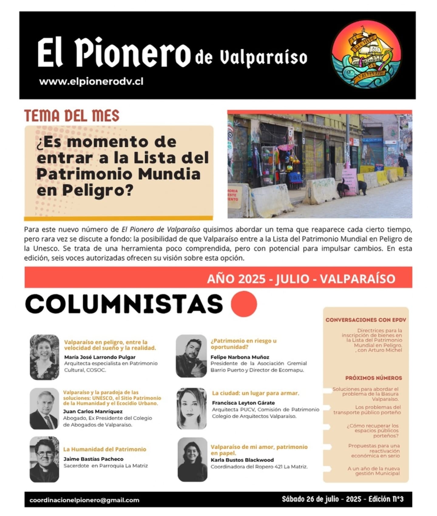 Portada ¿Es momento de entrar a la Lista del Patrimonio Mundial en peligro?